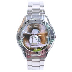 Henry Moore Stainless Steel Analogue Watch by Riverwoman