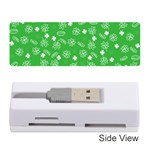 St Patricks day pattern Memory Card Reader (Stick) Front