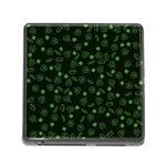 St Patricks day pattern Memory Card Reader (Square 5 Slot) Front