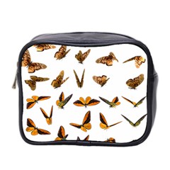 Butterfly Butterflies Insect Swarm Mini Toiletries Bag (two Sides) by Pakrebo