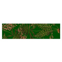 Fern Dark Green Satin Scarf (oblong) by snowwhitegirl