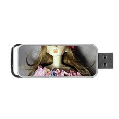 Cute In Pink Portable Usb Flash (one Side) by snowwhitegirl