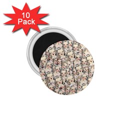 Vintage Singing Heads 1 75  Magnets (10 Pack)  by snowwhitegirl