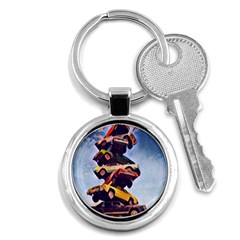 Pretty Colors Cars Key Chains (round)  by StarvingArtisan