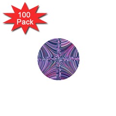 Electric Field Art Ix 1  Mini Buttons (100 Pack)  by okhismakingart