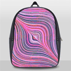 Electric Field Art Xxx School Bag (large) by okhismakingart