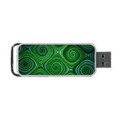 Electric Field Art Xliv Portable Usb Flash (two Sides) by okhismakingart