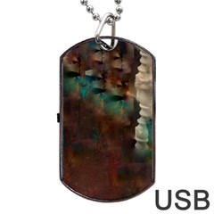 Abstract: Hallway Dog Tag Usb Flash (one Side) by okhismakingart