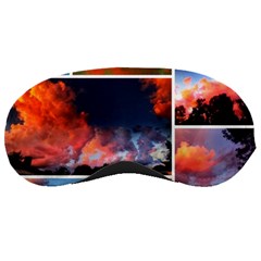 Sunset Collage Sleeping Masks by okhismakingart