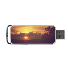 Early Sunset Portable Usb Flash (two Sides) by okhismakingart