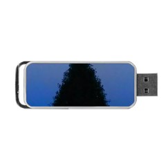 Tree And Moon Portable Usb Flash (two Sides) by okhismakingart