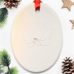 Hanging Spider Ornament (oval) by okhismakingart