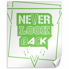 Never Look Back Canvas 16  X 20  by Melcu