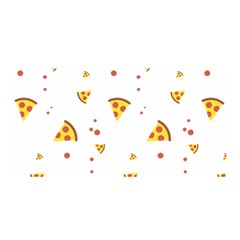 Pizza Pattern Pepperoni Cheese Funny Slices Satin Wrap by genx