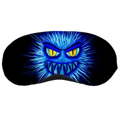 Monster Blue Attack Sleeping Masks by HermanTelo