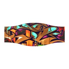 Graffiti Mural Street Art Wall Art Stretchable Headband by Pakrebo