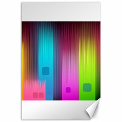 Abstract Background Colorful Canvas 24  X 36  by Pakrebo