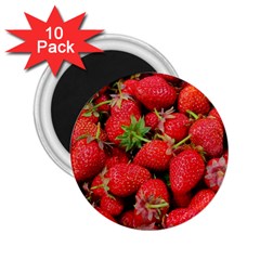 Strawberries 2 25  Magnets (10 Pack)  by TheAmericanDream