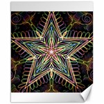 Star Mandala Pattern Design Doodle Canvas 16  x 20  15.75 x19.29  Canvas - 1