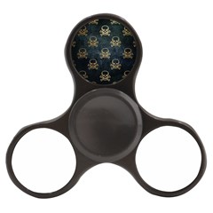 Golden Glitter Skeleton Gothic Finger Spinner by HermanTelo