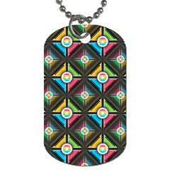 Pattern Pastels Background Dog Tag (two Sides) by HermanTelo