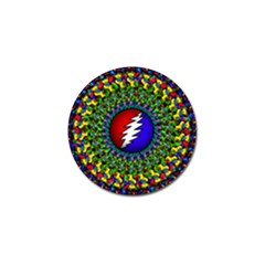 Grateful Dead Golf Ball Marker (4 Pack) by Sapixe