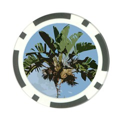 Palm Tree Poker Chip Card Guard by snowwhitegirl