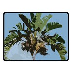 Palm Tree Double Sided Fleece Blanket (Small)  45 x34  Blanket Front