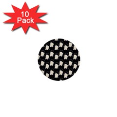 Beanie Boy Pattern 1  Mini Buttons (10 Pack)  by snowwhitegirl