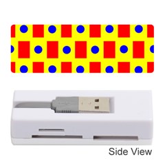 Pattern Circle Plaid Memory Card Reader (stick) by HermanTelo