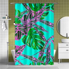 Painting Oil Leaves Nature Reason Shower Curtain 48  X 72  (small)  by HermanTelo