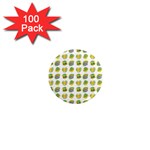 St Patricks Day Background Symbols 1  Mini Magnets (100 pack)  Front