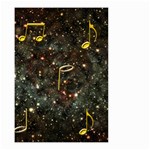 Music Clef Musical Note Background Small Garden Flag (Two Sides) Front