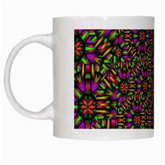 Paradise Flower In The Jungle White Mugs by pepitasart