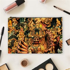 Sculpture Art Temple Tower Cosmetic Bag (large) by Pakrebo