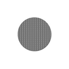 Ornate Oval Pattern Grey Black White Golf Ball Marker (10 Pack) by BrightVibesDesign