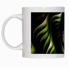 Fractal Christmas Colors Christmas White Mugs by Pakrebo