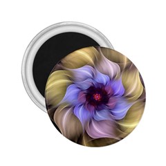 Fractal Flower Petals Colorful 2 25  Magnets by Pakrebo