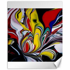 Abstract Colorful Illusion Canvas 11  X 14  by Pakrebo