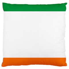 Flag Of Ireland Irish Flag Large Cushion Case (one Side) by FlagGallery