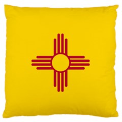 New Mexico Flag Large Flano Cushion Case (one Side) by FlagGallery