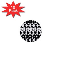 Seamless Pattern Wallpaper 1  Mini Buttons (10 Pack)  by Pakrebo