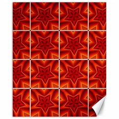 Pattern Seamless Stars Ornament Canvas 16  X 20  by Pakrebo