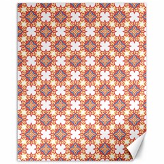 Pattern Flowers Flower Pattern Canvas 16  X 20  by Pakrebo