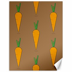 Healthy Fresh Carrot Canvas 12  X 16  by HermanTelo