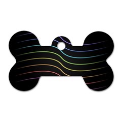 Wallpaper Background Colors Neon Dog Tag Bone (two Sides) by Bajindul