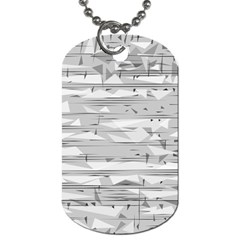 Confetti Music Art Modern Dog Tag (one Side) by Bajindul