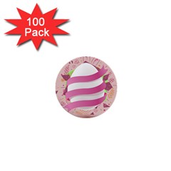 Easter Egg 1  Mini Buttons (100 Pack)  by Bajindul