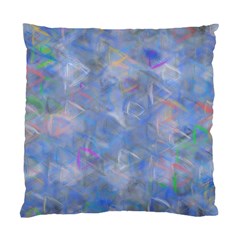 Abstract Triangles Geometric Standard Cushion Case (two Sides) by Bajindul