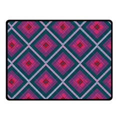 Purple Textile And Fabric Pattern Double Sided Fleece Blanket (small)  by Pakrebo